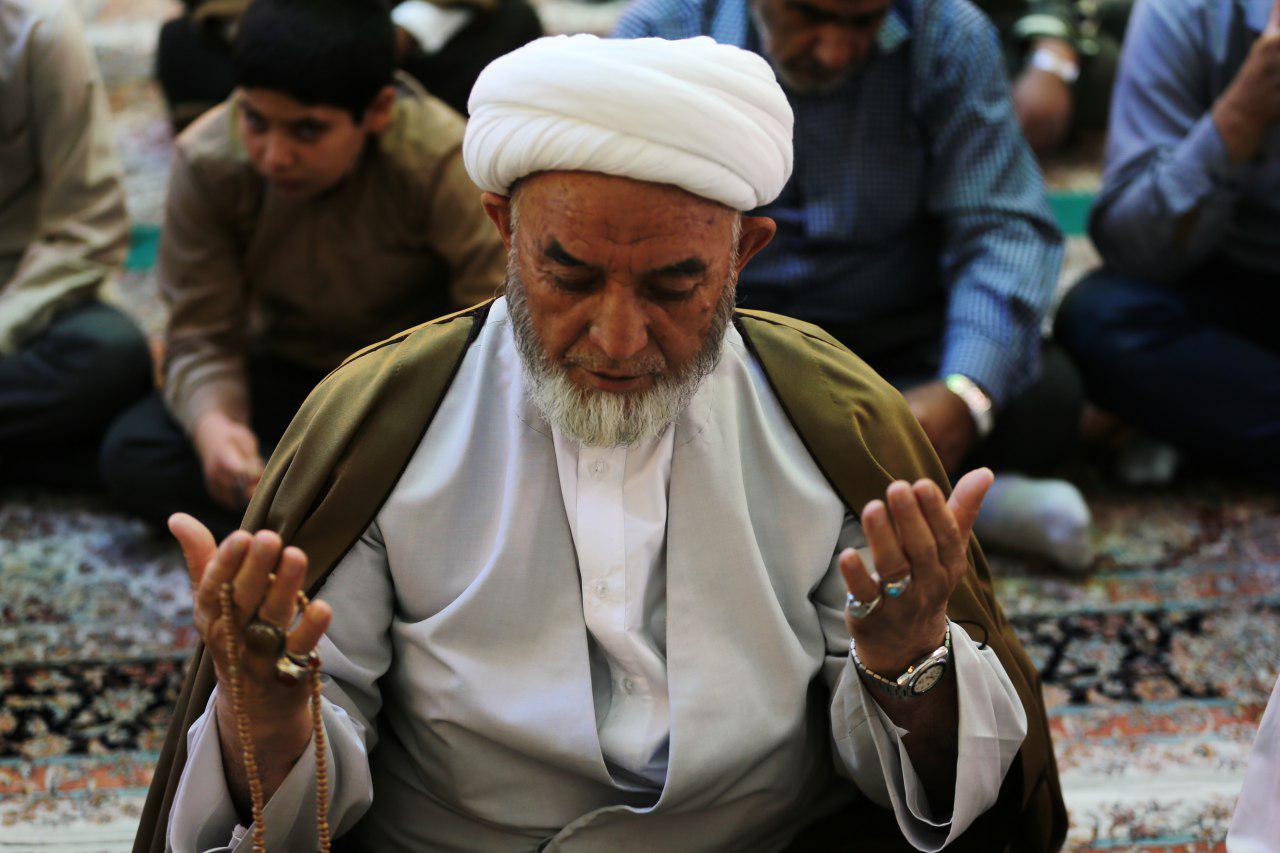 اقامه نماز عید سعید قربان در حرم حضرت معصومه(س) + تصاویر