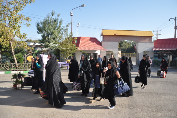 گزارش تصویری ورود شرکت کنندگان طرح مصباح الهدی و نورالهدی در مشهد