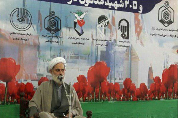 گزارش تصویری برگزاری یادواره 3 هزار و 800 شهید در بابلسر