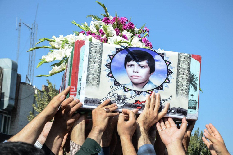 مادر شهید جنگجو فهمیده آذربایجان دعوت حق را لبیک گفت