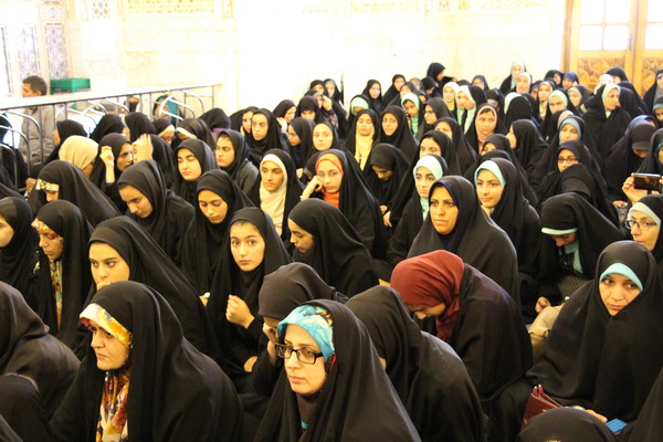 شرکت دانش‌آموزان مصباح الهدی و نورالهدی مازندران در مراسم فرهنگی حرم مطهر امام رضا(ع)