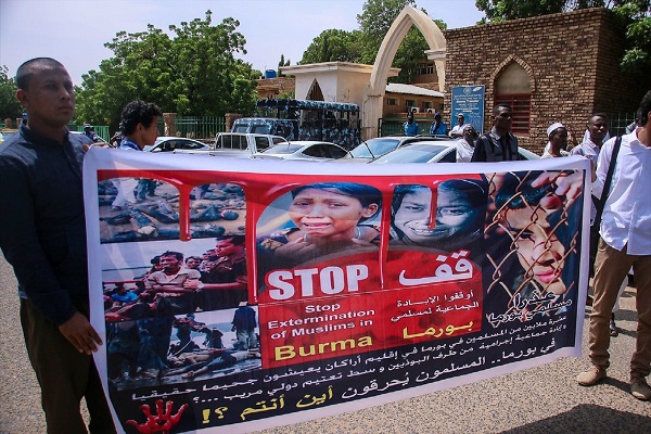 محکومیت کشتار مسلمانان روهینگیا در تونس و سودان