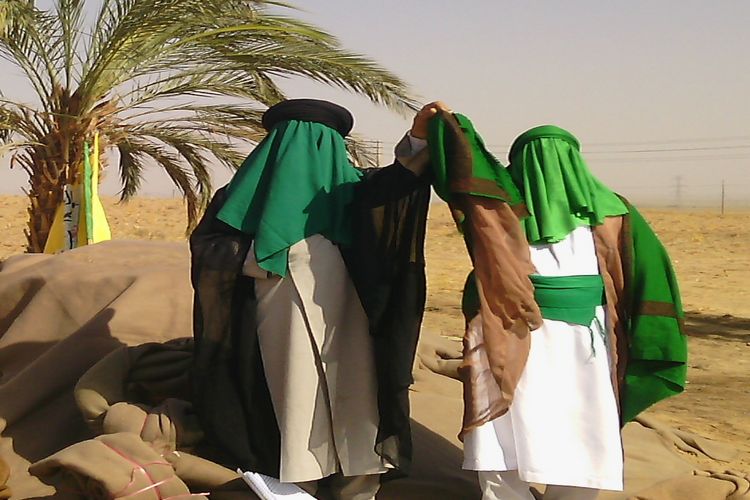 بازسازی واقعه غدیر در شهرستان خوشاب