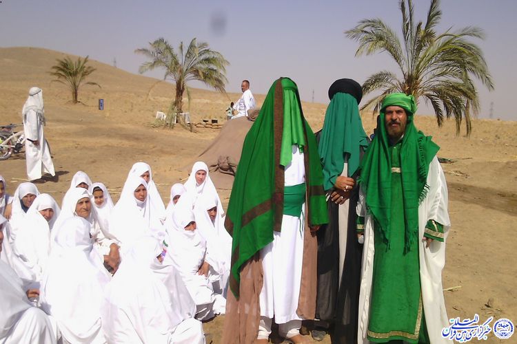 بازسازی واقعه غدیر در شهرستان خوشاب