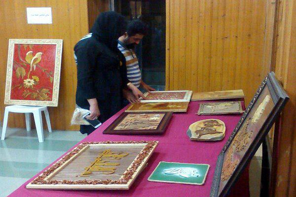نمایشگاه صنایع دستی یادواره« شهيد حججی» در بابلسر+تصویر