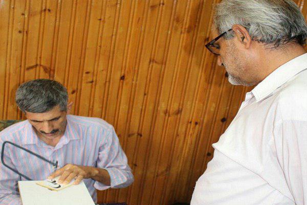 نمایشگاه صنایع دستی یادواره« شهيد حججی» در بابلسر+تصویر