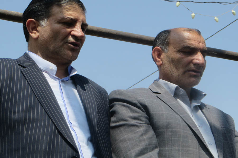 گزارش تصویری تجلیل از دست‌اندرکاران مرمت‌ سردیس شهید غلامرضا چاغروند
