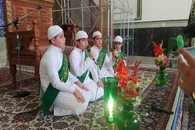 برگزاری دو محفل انس با قرآن با حضور قرآن‌آموزان طرح امیرالقراء و طرح ملی تلاوت