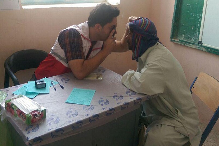 356 روستایی از خدمات «کاروان سلامت» هلال احمر زابل بهره‌مند شدند