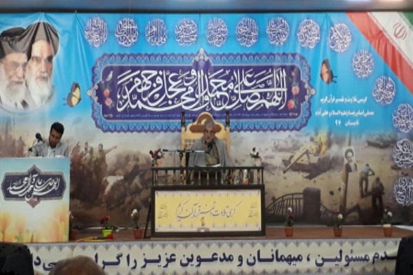 گرامیداشت شهید اهل سنت در کرسی تلاوت علی‌آباد کتول
