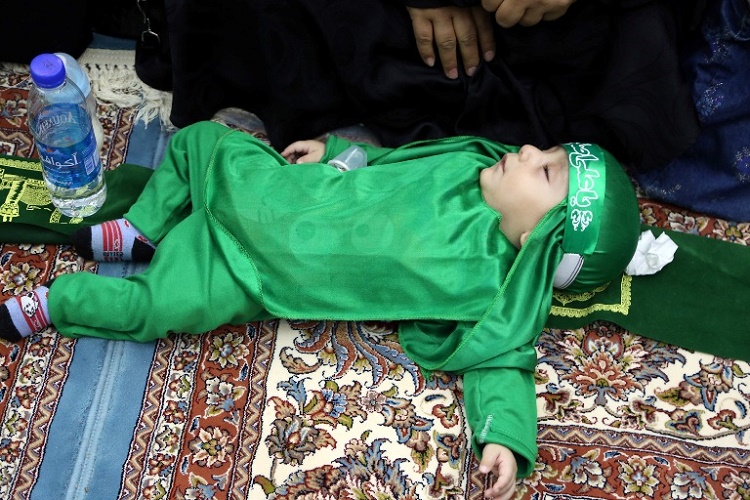 برگزاری همایش «شیرخوارگان حسینی» در سنندج + عکس