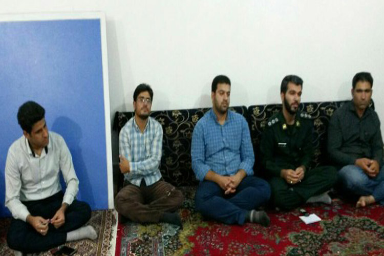 بازدید فرمانده حوزه سیدالشهدا (ع) کوهدشت از پایگاه‌های مقاومت این شهرستان