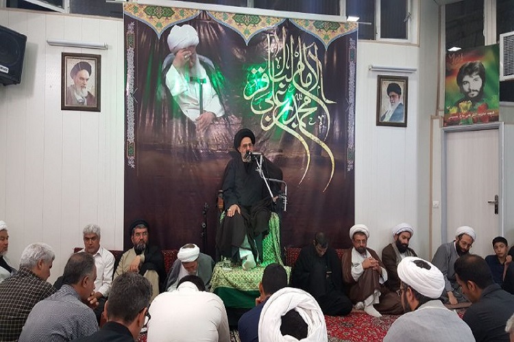 مراسم دومین سال شهادت مفسر شهیدمنا برگزار شد
