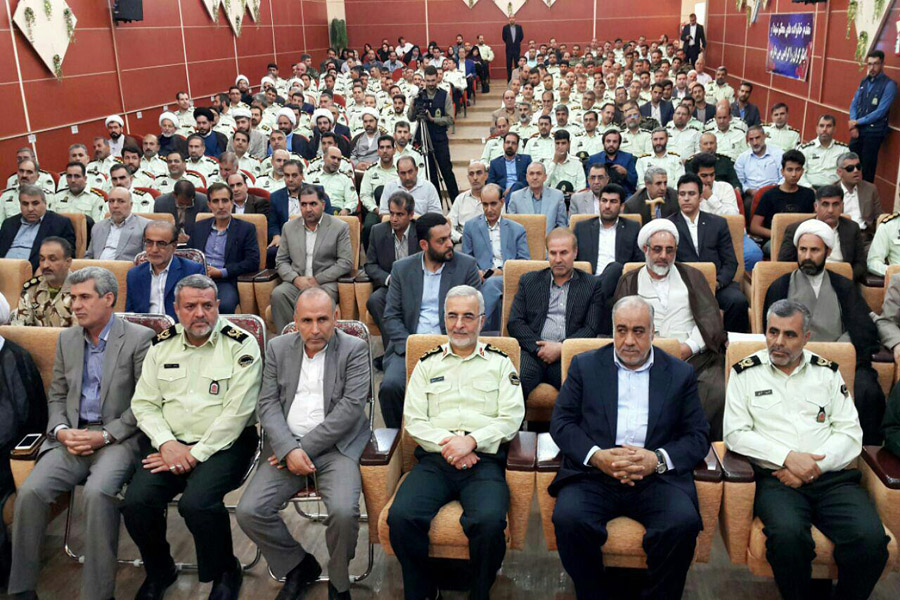 گزارش تصویری جلسه معارفه فرمانده جدید نیروی انتظامی لرستان