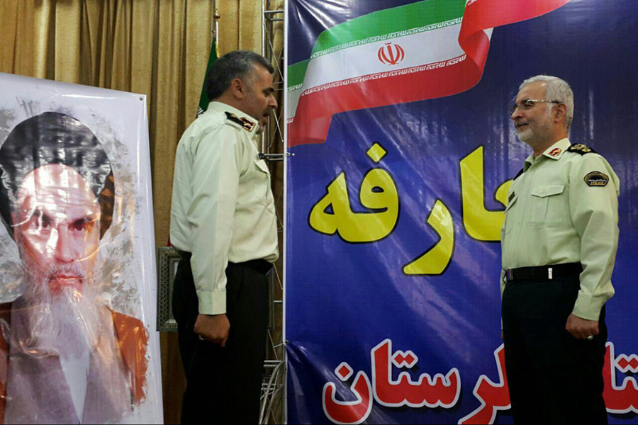 گزارش تصویری جلسه معارفه فرمانده جدید نیروی انتظامی لرستان