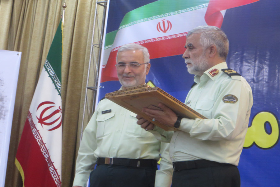 گزارش تصویری جلسه معارفه فرمانده جدید نیروی انتظامی لرستان