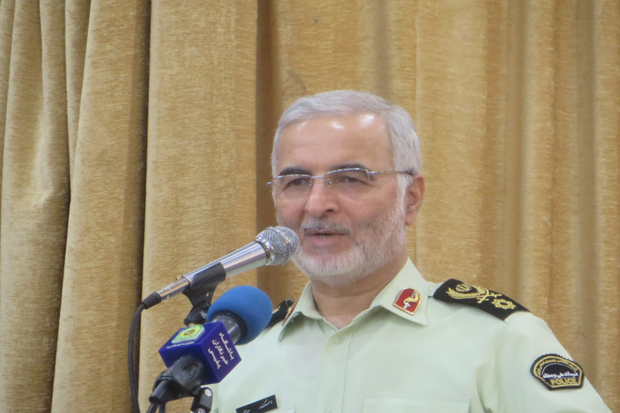 گزارش تصویری جلسه معارفه فرمانده جدید نیروی انتظامی لرستان