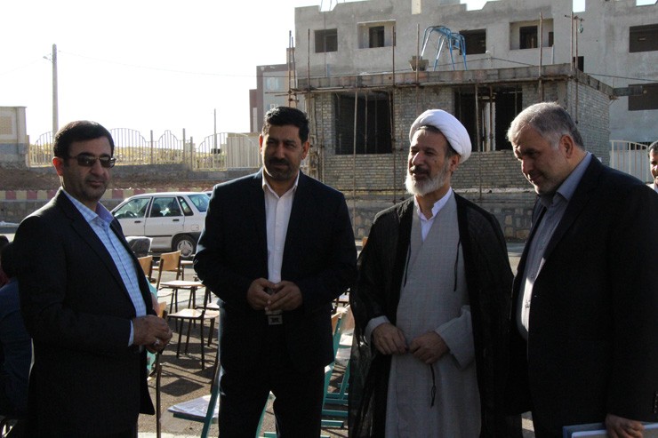 گزارش تصویری افتتاحیه دبیرستان علوم و معارف اسلامی شهرستان دلفان
