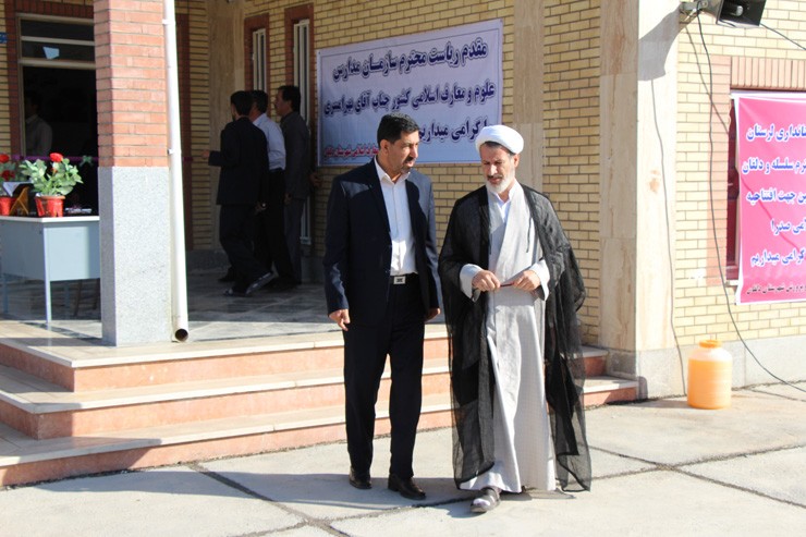 گزارش تصویری افتتاحیه دبیرستان علوم و معارف اسلامی شهرستان دلفان