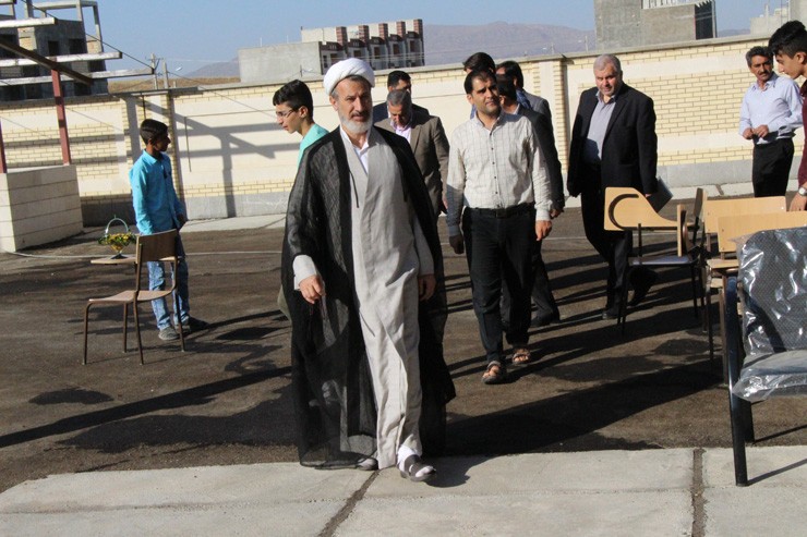گزارش تصویری افتتاحیه دبیرستان علوم و معارف اسلامی شهرستان دلفان