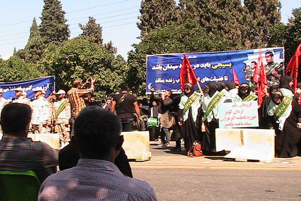 گزارش تصویری رزمایش اقتدار نیروهای مسلح بابلسر