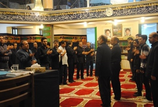 مراسم عزاداری ابا عبدالله الحسين(ع) در تركمنستان + عكس