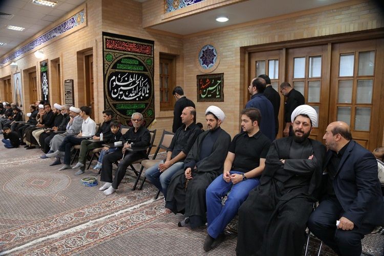 گزارش تصویری عزاداری روز عاشورا در بیت علامه طباطبایی(ره)
