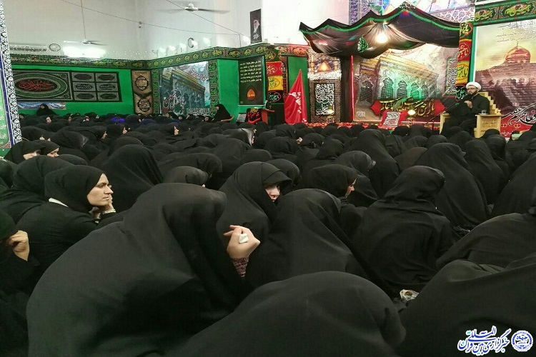 حضور بانوان همدانی در هیئت خادم الزهرا(س)