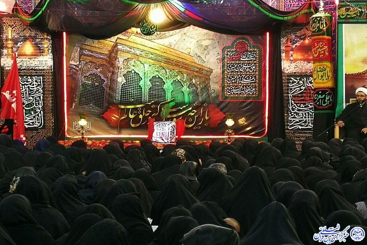 حضور بانوان همدانی در هیئت خادم الزهرا(س)