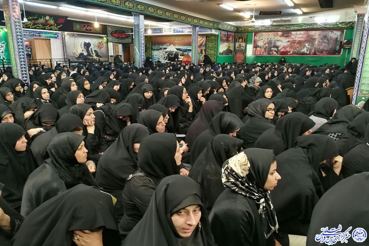 حضور بانوان همدانی در هیئت خادم الزهرا(س)