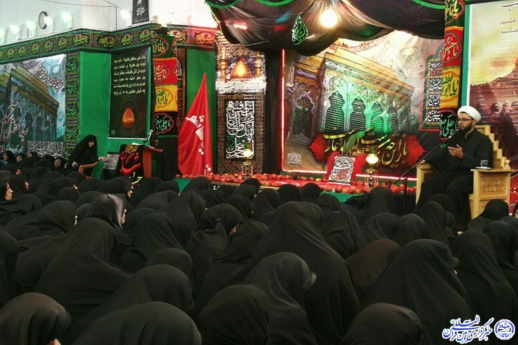 حضور بانوان همدانی در هیئت خادم الزهرا(س)