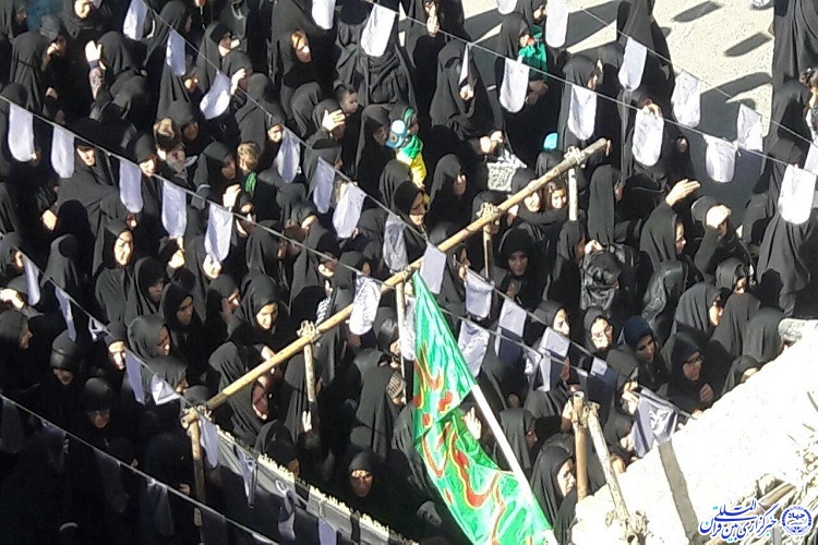 حضور بانوان همدانی در هیئت خادم الزهرا(س)