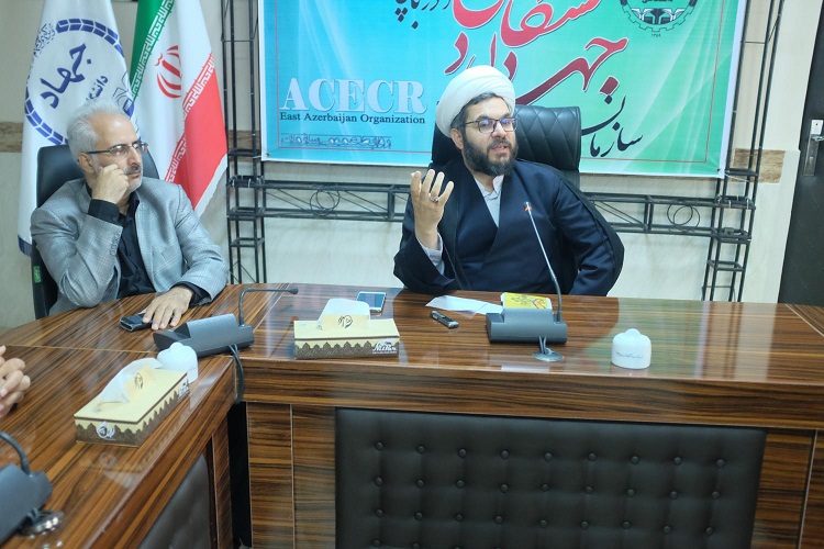 برگزاری مراسم عزاداری اباعبدالله الحسین(ع) در جهاددانشگاهی آذربایجان‌شرقی