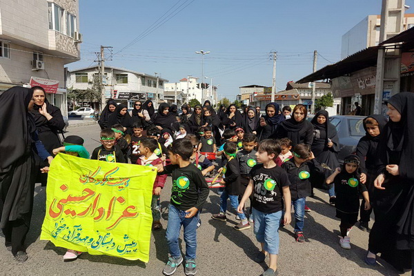 گزارش تصویری موسسات قرآنی بابا در محرم