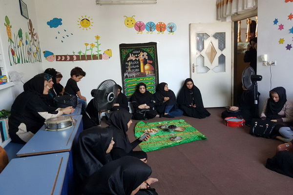 گزارش تصویری موسسات قرآنی بابا در محرم