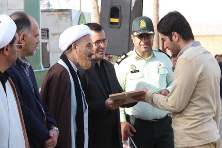 گزارش تصویری صبحگاه مشترک نیروی انتظامی در کوهدشت
