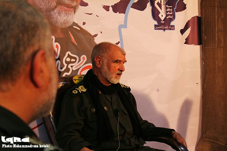 گزارش تصویری از مراسم سالگرد شهادت حاج حسین همدانی