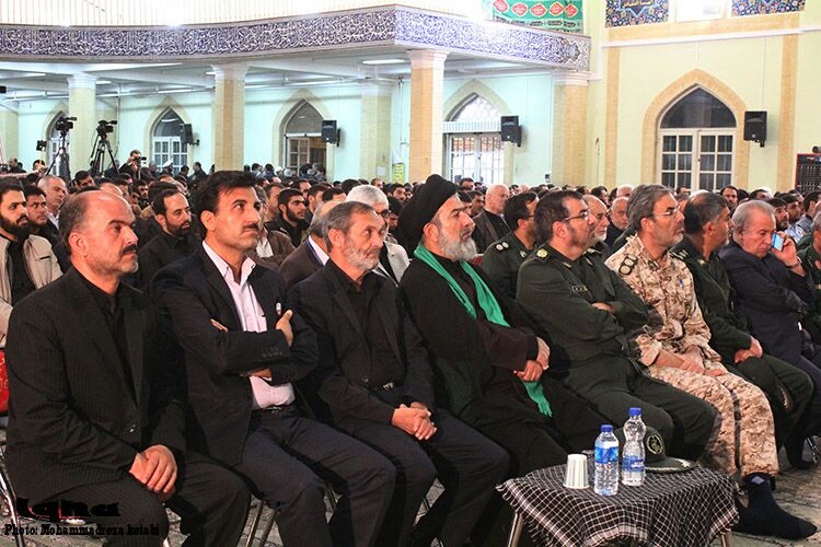 گزارش تصویری از مراسم سالگرد شهادت حاج حسین همدانی