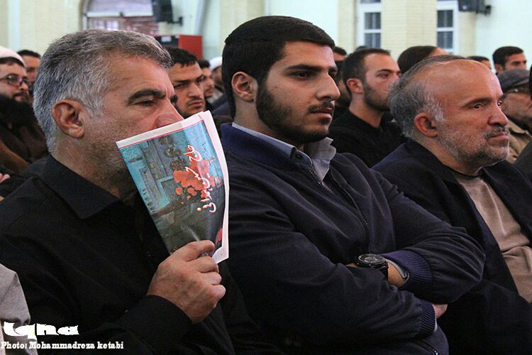 گزارش تصویری از مراسم سالگرد شهادت حاج حسین همدانی