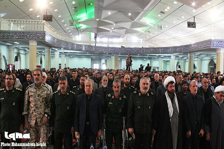 گزارش تصویری از مراسم سالگرد شهادت حاج حسین همدانی