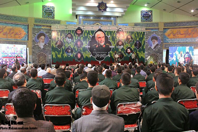 گزارش تصویری از مراسم سالگرد شهادت حاج حسین همدانی