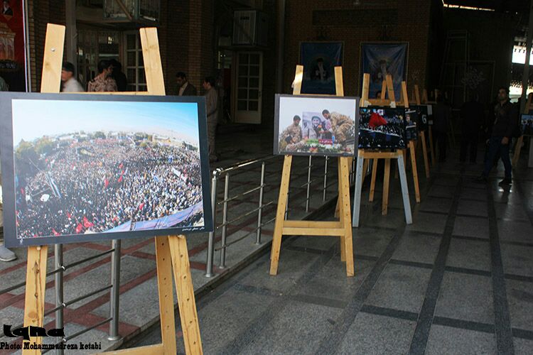گزارش تصویری از مراسم سالگرد شهادت حاج حسین همدانی
