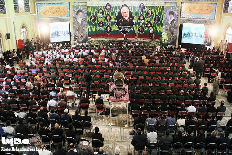 گزارش تصویری از مراسم سالگرد شهادت حاج حسین همدانی