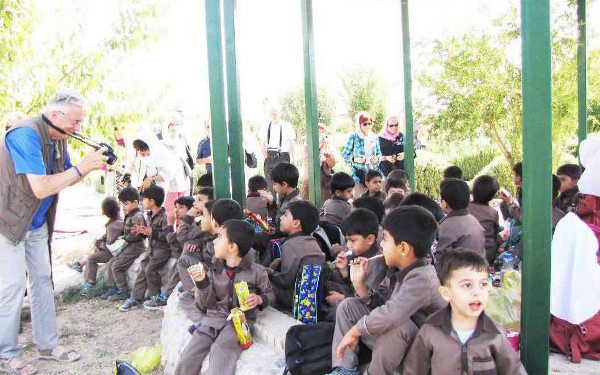 عکس/بازدید قرآن‌آموزان بنیاد امیرالمومنین(ع) از کانون ابرکوه