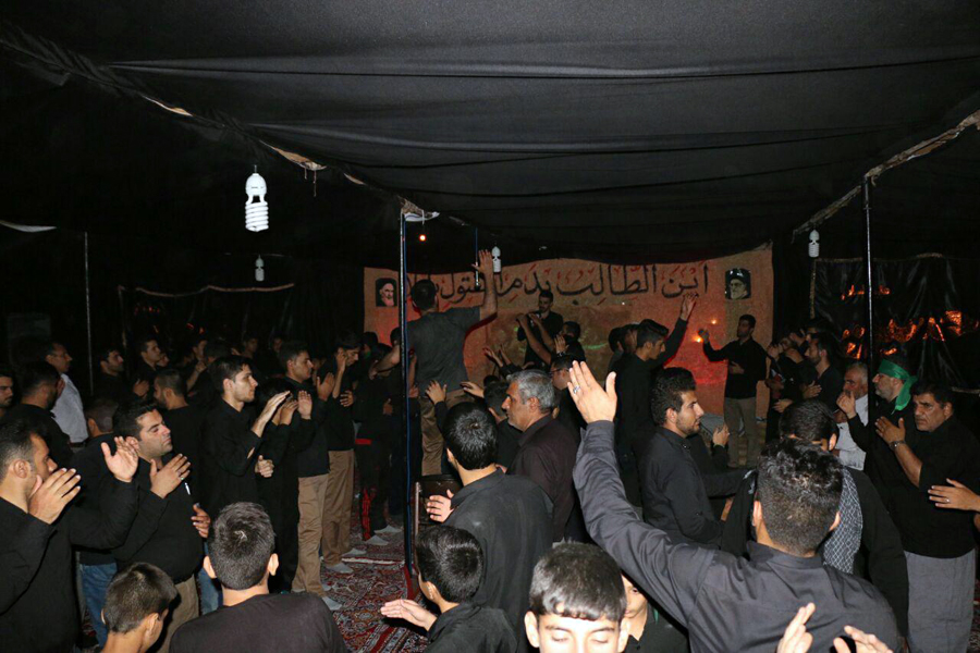 گزارش تصویری عزاداری هیئت فرهنگی ـ مذهبی بیت‌الزهرا(س) خرم‌آباد