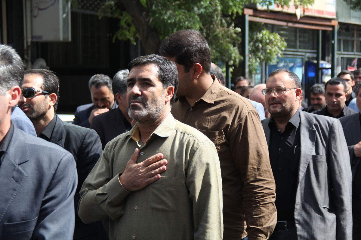 برگزاری دسته دانشگاهیان علوم پزشکی زنجان
