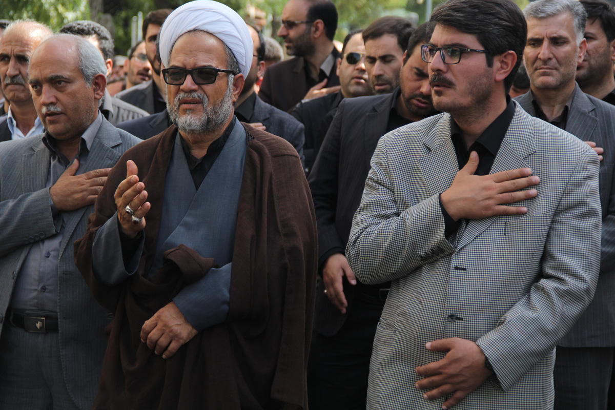 برگزاری دسته دانشگاهیان علوم پزشکی زنجان