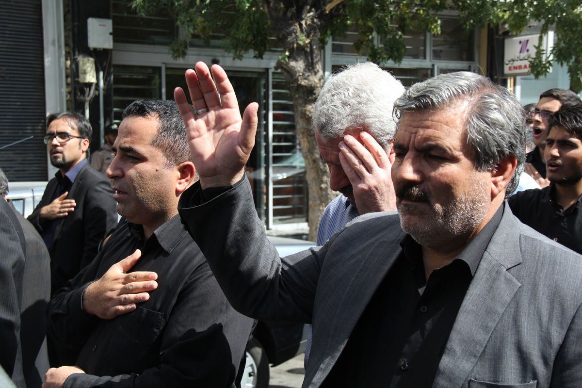 برگزاری دسته دانشگاهیان علوم پزشکی زنجان