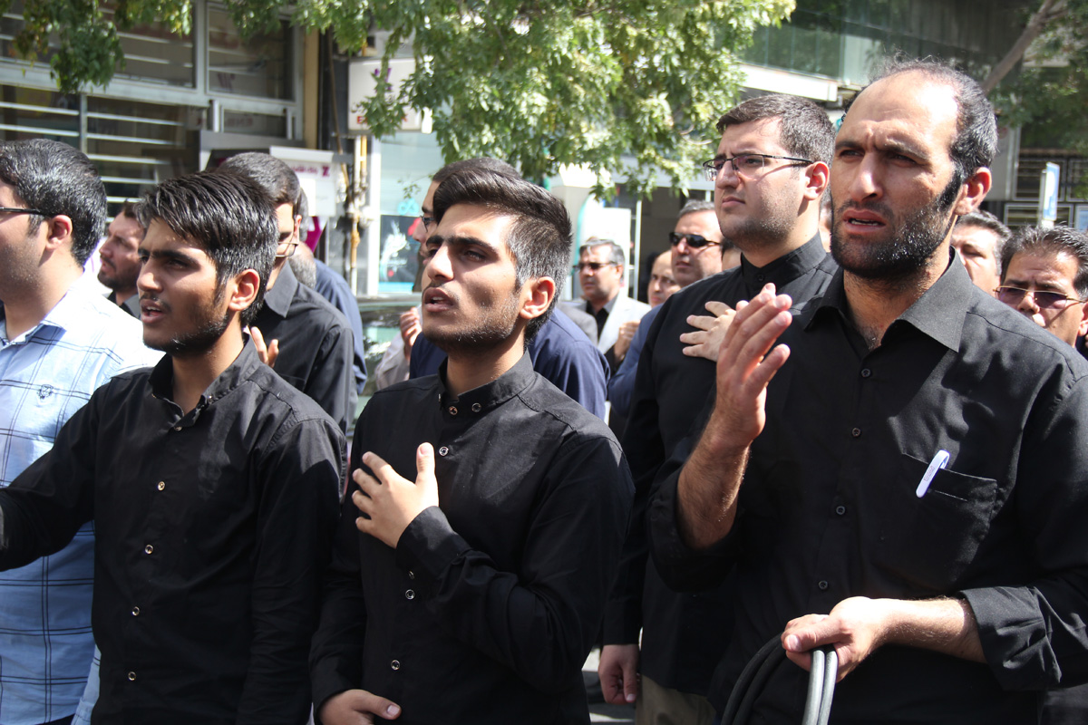 برگزاری دسته دانشگاهیان علوم پزشکی زنجان