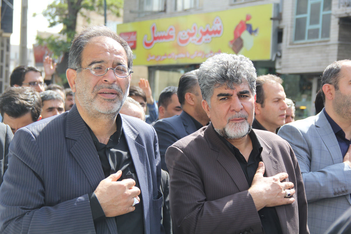 برگزاری دسته دانشگاهیان علوم پزشکی زنجان